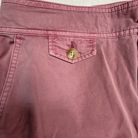 Sundance Mineral Wash Straight Leg Lightweight Chino Pants Women 12 Rose Pink - Picture 10 of 15